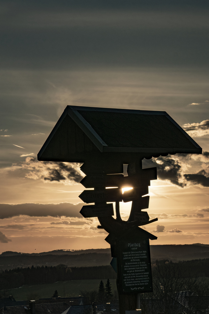 Sonnenuntergang an der Mühle-1075-1