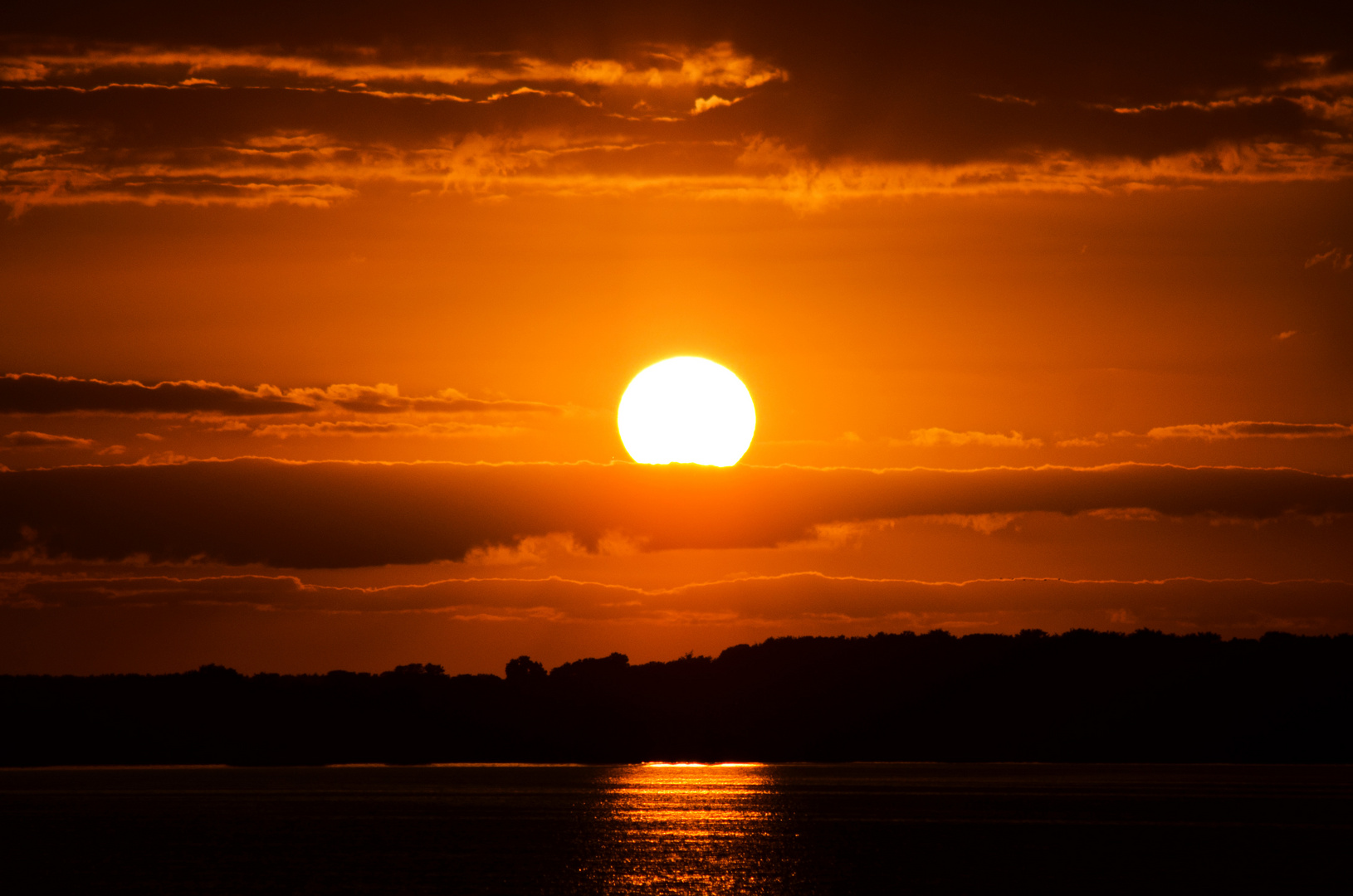 Sonnenuntergang an der Müritz 2