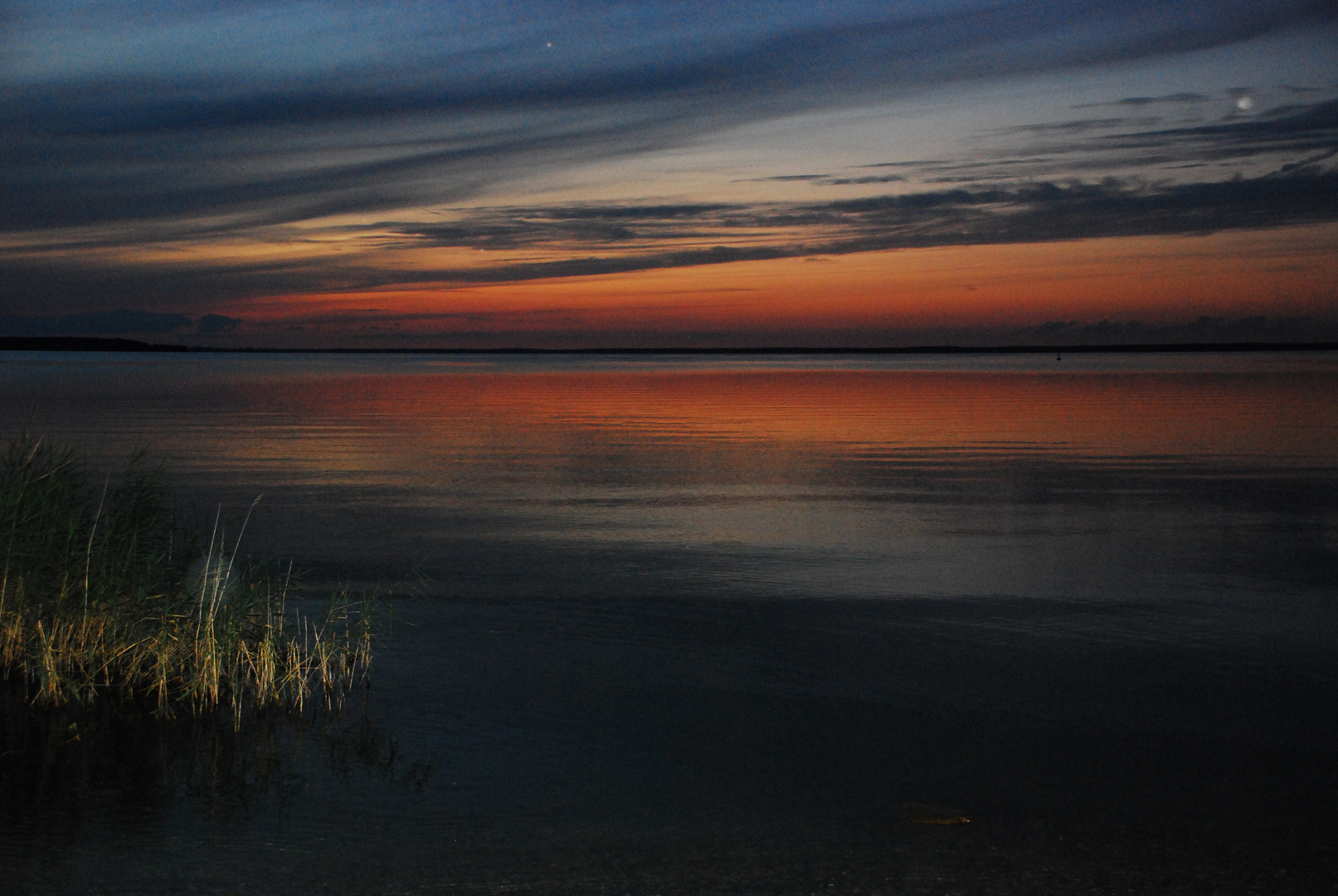 Sonnenuntergang an der Müritz