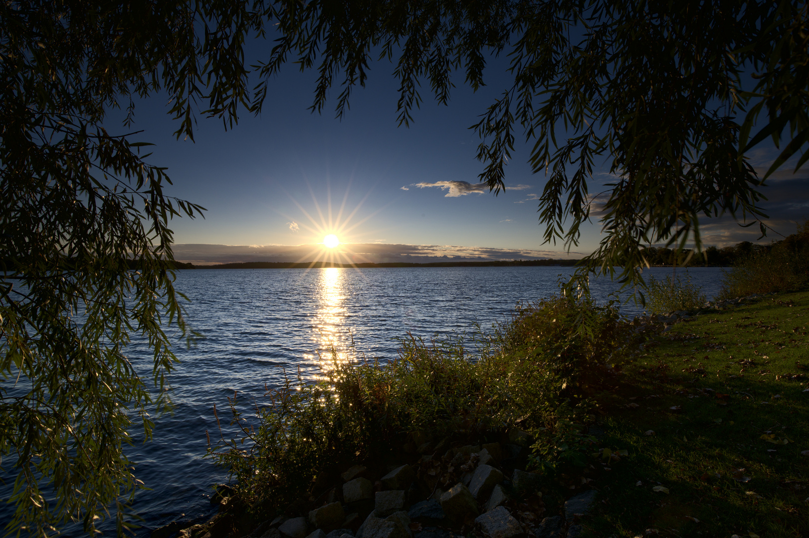 Sonnenuntergang an der Müritz