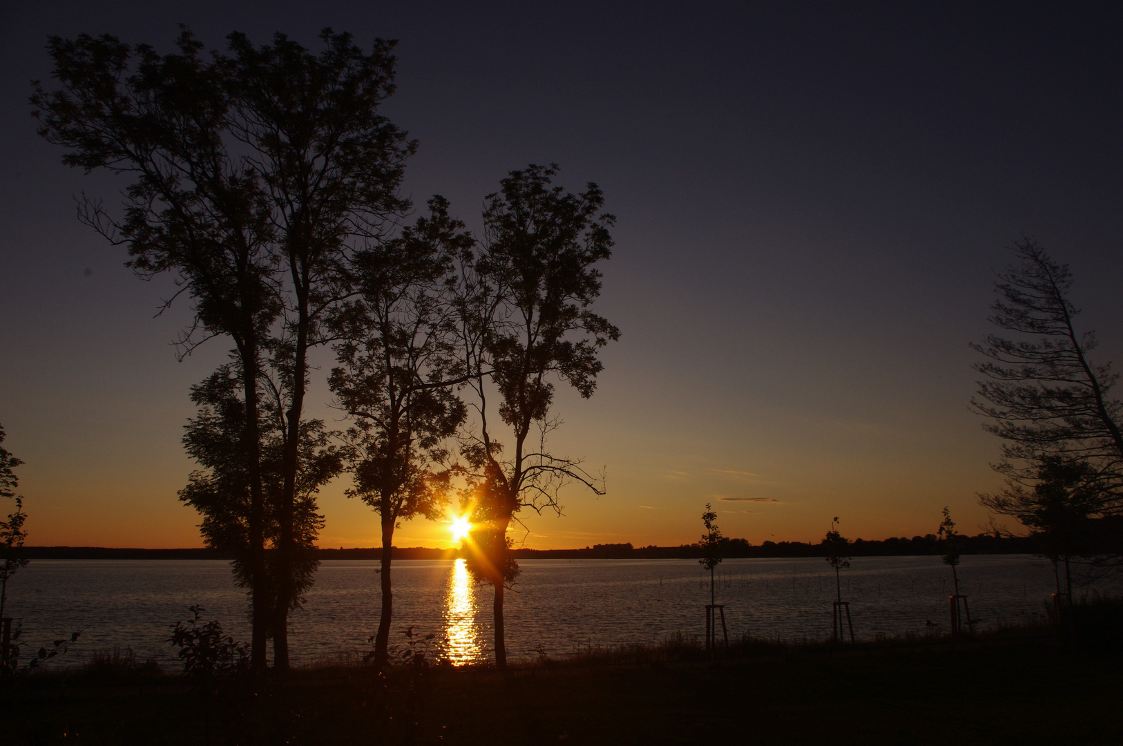 Sonnenuntergang an der Müritz