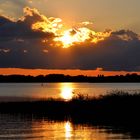 Sonnenuntergang an der Müritz