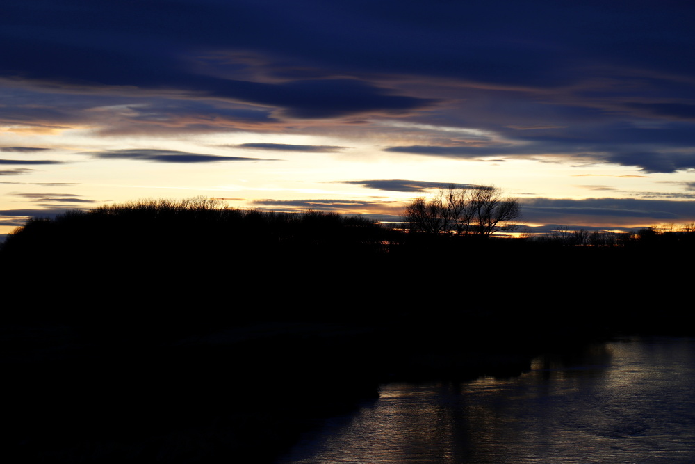 Sonnenuntergang an der Mulde - Bild 14