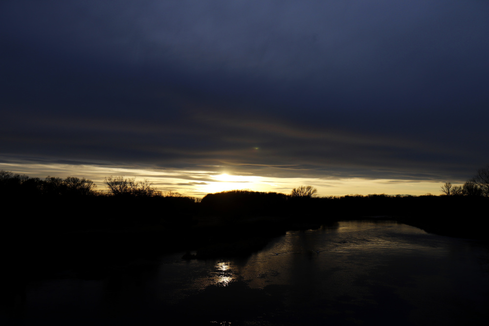 Sonnenuntergang an der Mulde - Bild 2