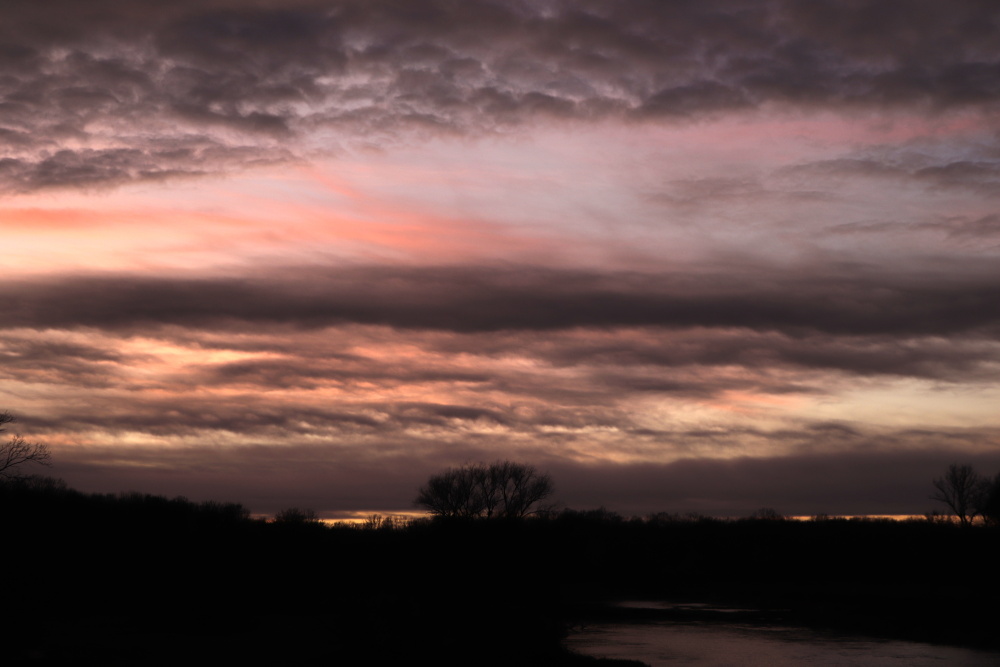 Sonnenuntergang an der Mulde - Bild 3