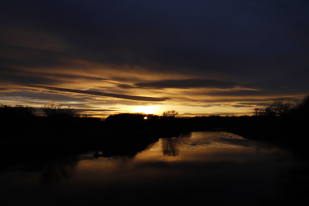 Sonnenuntergang an der Mulde - Bild 7 