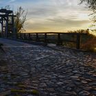 Sonnenuntergang an der Nehringer Brücke