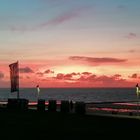 Sonnenuntergang an der Nordsee