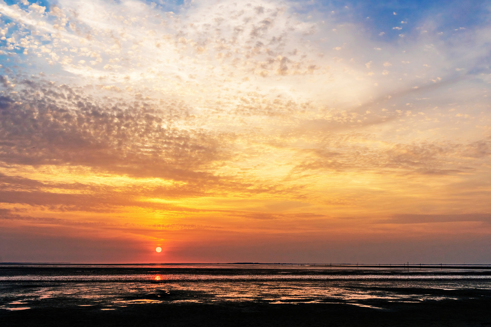 Sonnenuntergang an der Nordsee (1)