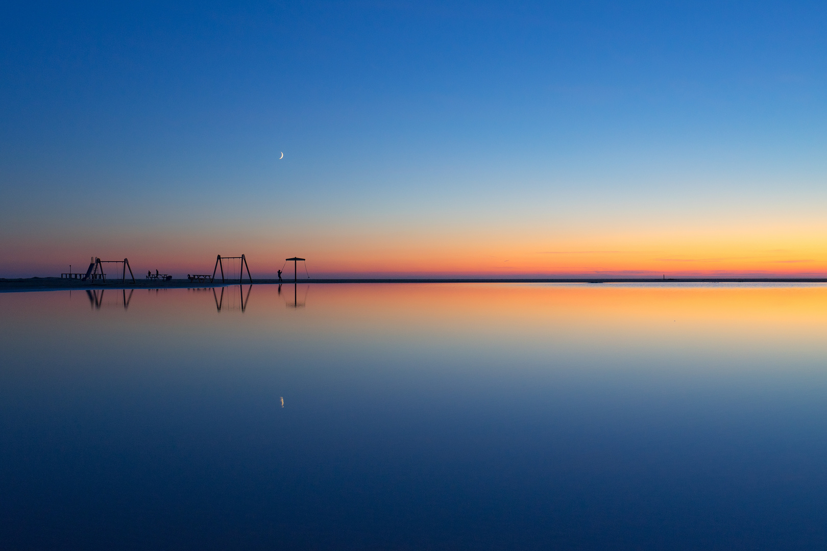 Sonnenuntergang an der Nordsee