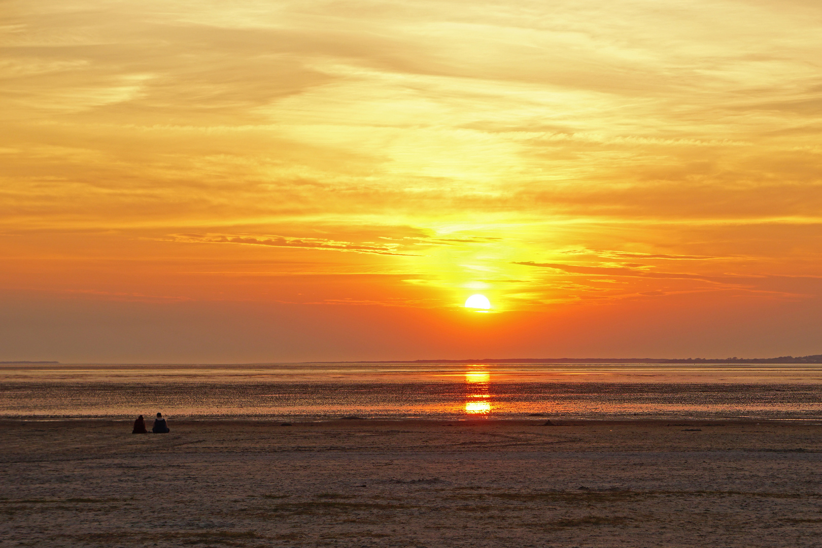 Sonnenuntergang an der Nordsee (2)