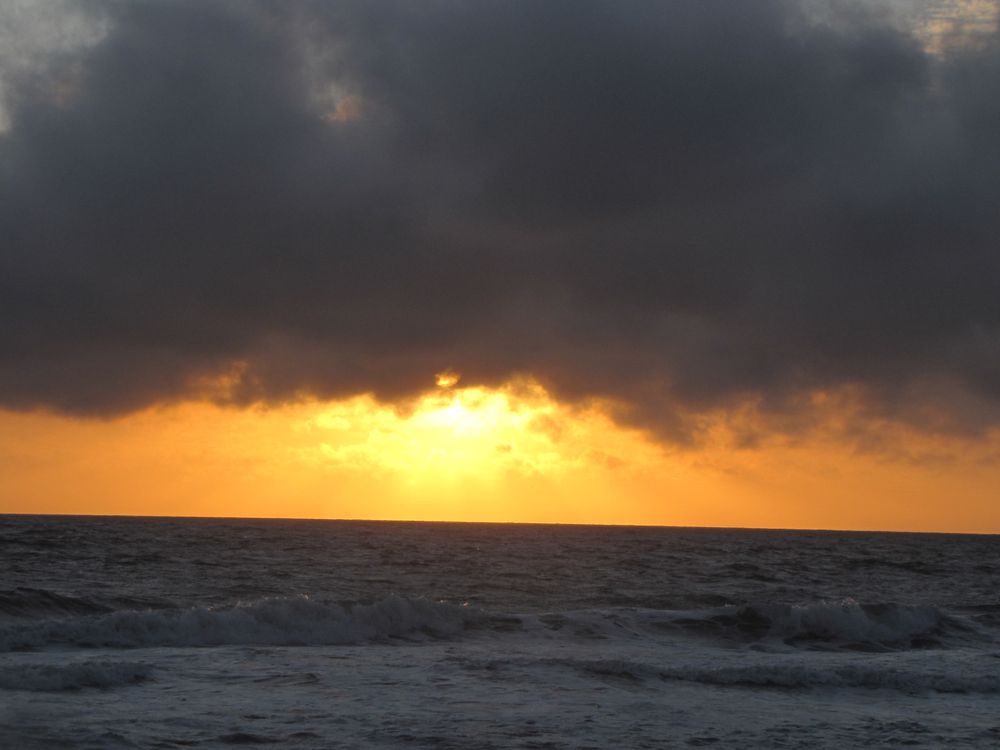 Sonnenuntergang an der Nordsee