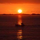 Sonnenuntergang an der Nordsee