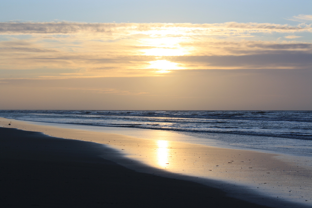 Sonnenuntergang an der Nordsee