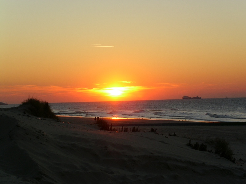 Sonnenuntergang an der Nordsee