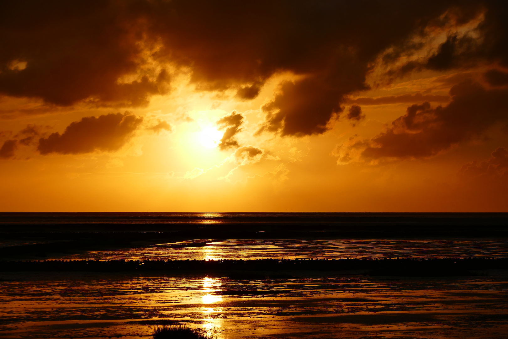 Sonnenuntergang an der Nordsee (3)