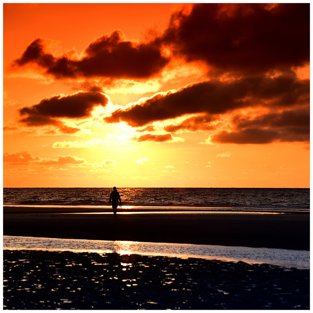 Sonnenuntergang an der Nordsee (3)