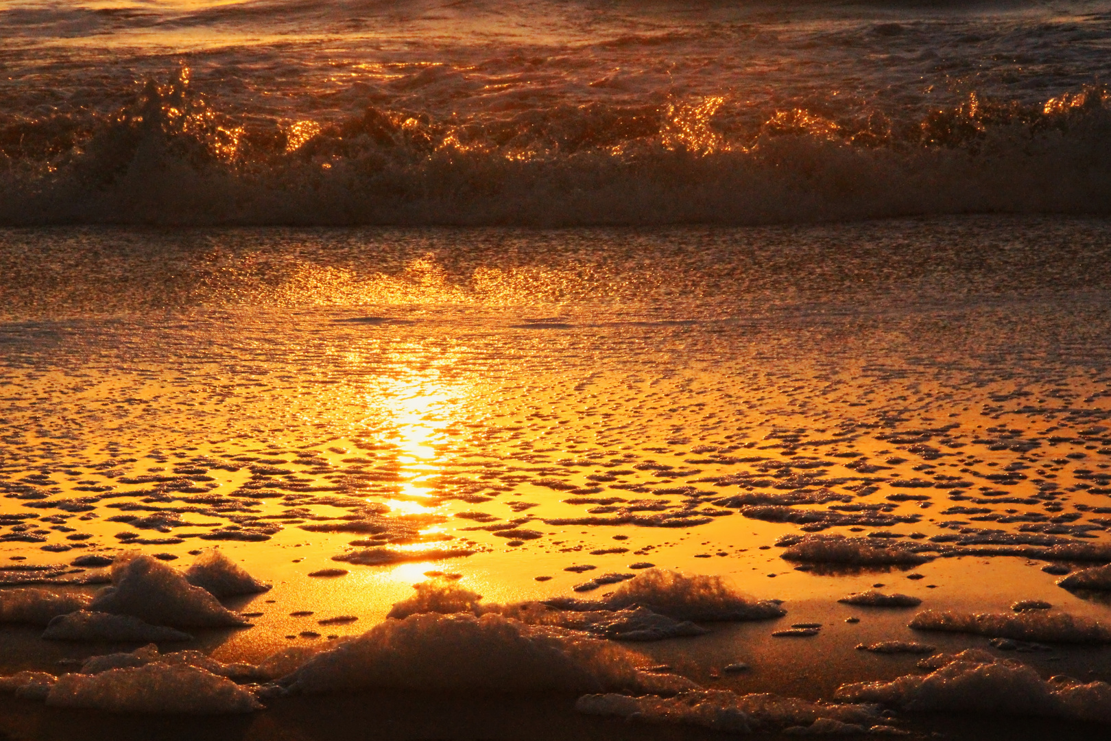 Sonnenuntergang an der Nordsee