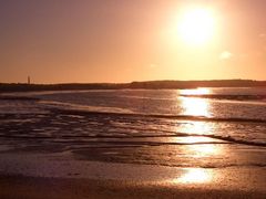 Sonnenuntergang an der Nordsee