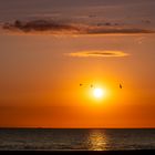 Sonnenuntergang an der Nordsee