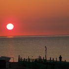 Sonnenuntergang an der Nordsee