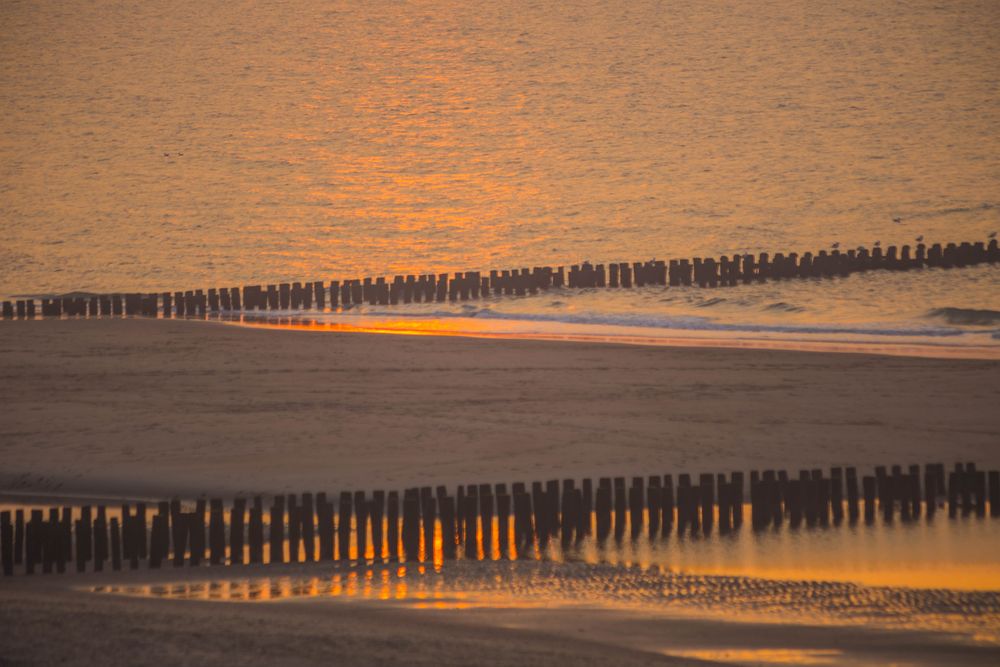 Sonnenuntergang an der Nordsee