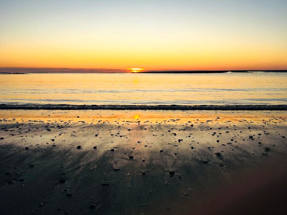 Sonnenuntergang an der Nordsee