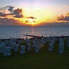 Sonnenuntergang an der Nordsee