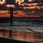 Sonnenuntergang an der Nordsee