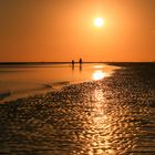 Sonnenuntergang an der Nordsee