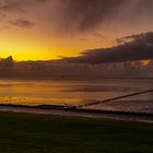 Sonnenuntergang an der Nordsee