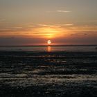 Sonnenuntergang an der Nordsee