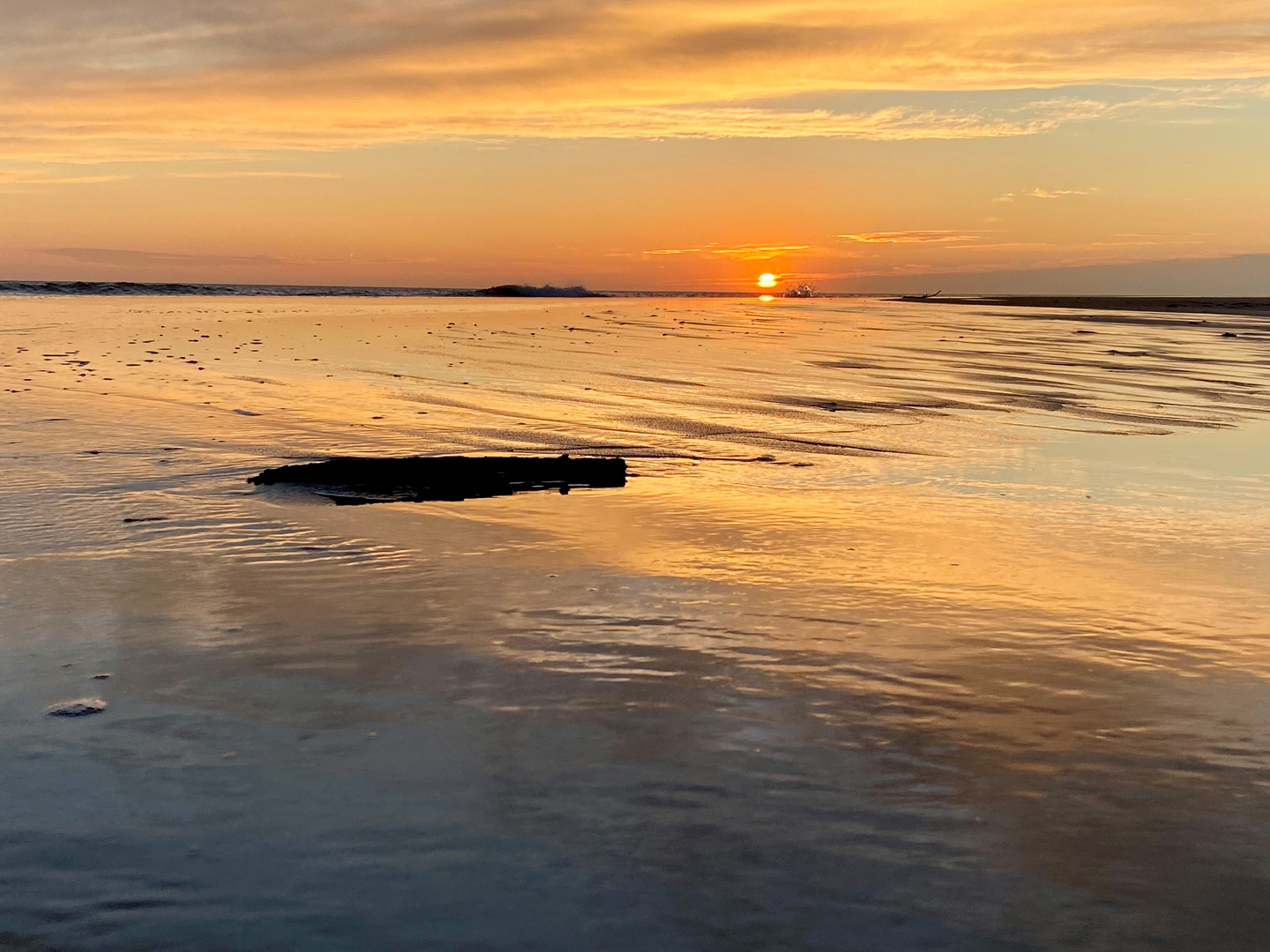 Sonnenuntergang an der Nordsee