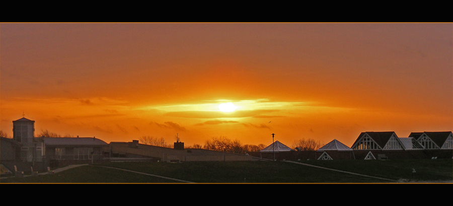 Sonnenuntergang an der Nordsee