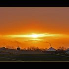 Sonnenuntergang an der Nordsee