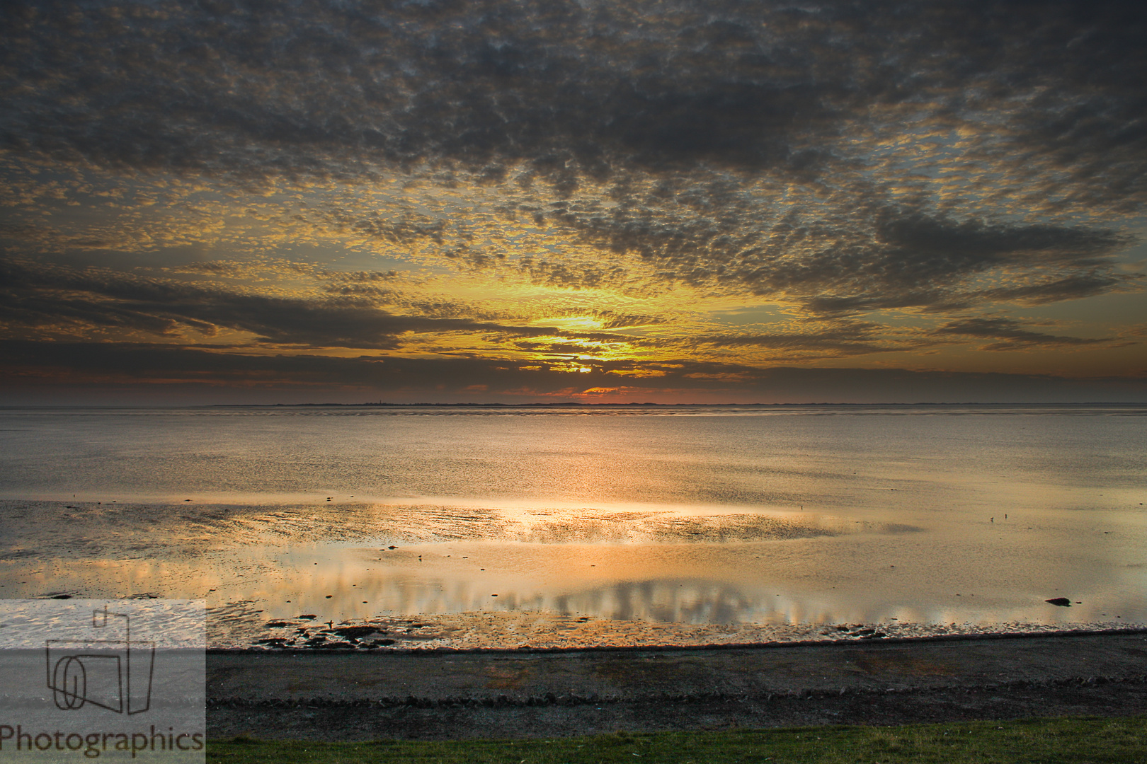 Sonnenuntergang an der Nordsee