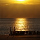 Sonnenuntergang an der Nordsee