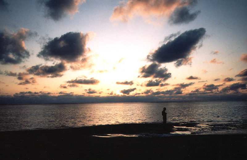 Sonnenuntergang an der Nordsee