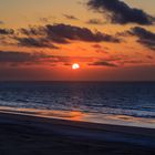 Sonnenuntergang an der Nordsee