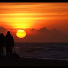 Sonnenuntergang an der Nordsee