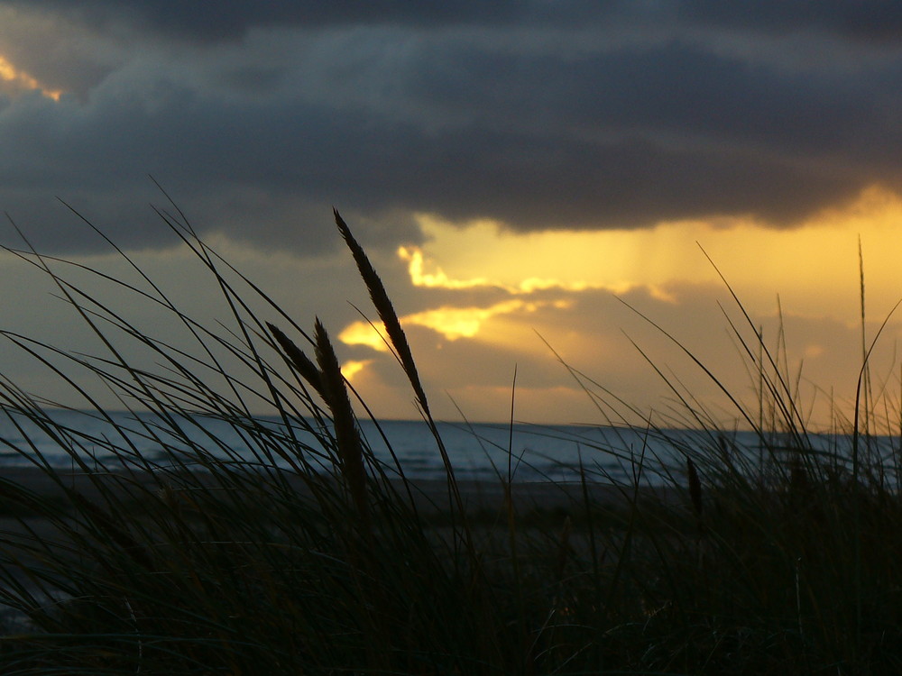 Sonnenuntergang an der Nordsee