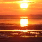 Sonnenuntergang an der Nordsee