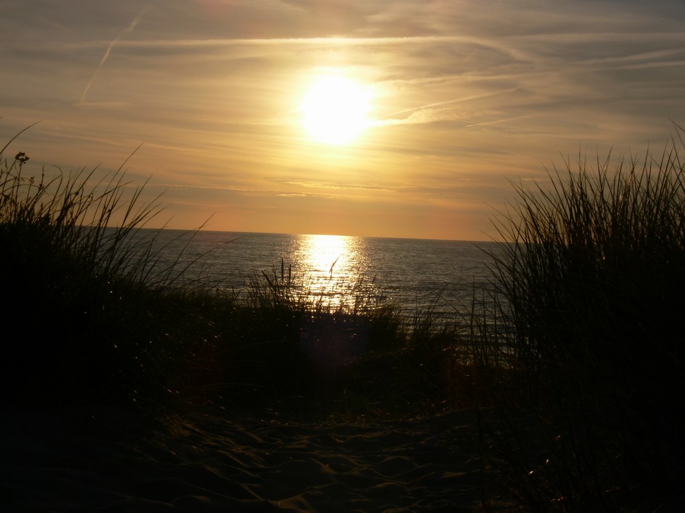 Sonnenuntergang an der Nordsee