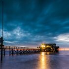 Sonnenuntergang an der Nordsee 