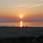 Sonnenuntergang an der Nordsee