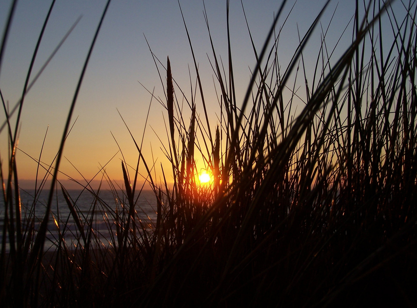 Sonnenuntergang an der Nordsee