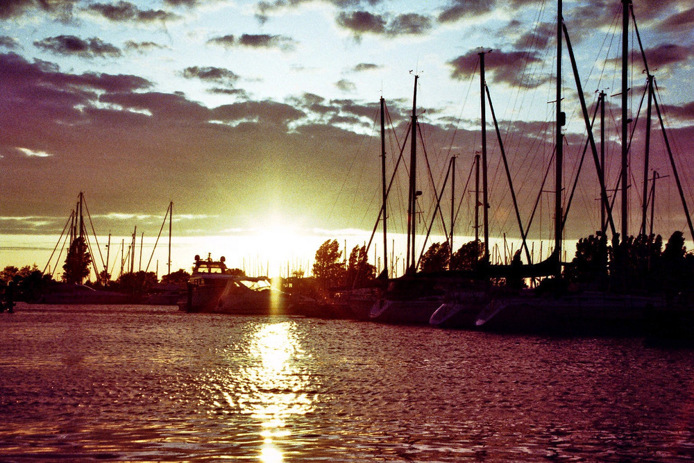 Sonnenuntergang an der Nordsee