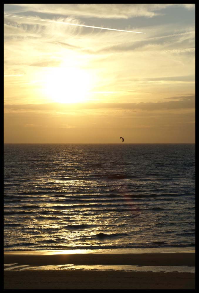 Sonnenuntergang an der Nordsee