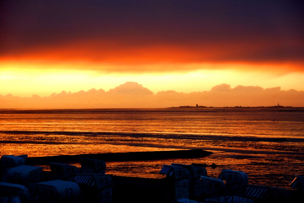 Sonnenuntergang an der Nordsee von ChrisK86 