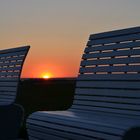 Sonnenuntergang an der Nordsee